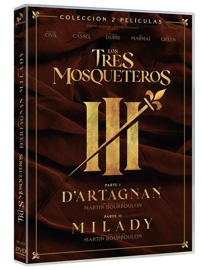 Los Tres Mosqueteros 1+2 - DVD | 8414533141192 | Martin Bourboulon