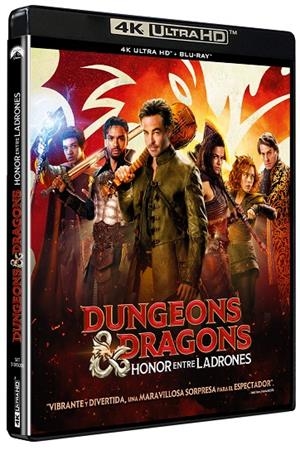 Dungeons & Dragons: Honor Entre Ladrones (+ Blu-Ray) - 4K UHD | 8421394101289 | John Francis Daley, Jonathan M. Goldstein