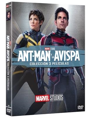 Ant-Man 1-3: Ant-Man / Ant-Man y la Avispa / Ant-Man y la Avispa: Quantumania - DVD | 8421394600102 | Peyton Reed