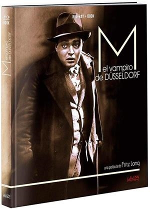 M,  El Vampiro De Düsseldorf (E.E. Libro) (+ DVD) - Blu-Ray | 8421394412613 | Fritz Lang