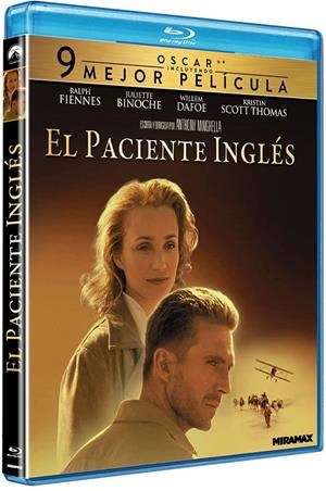 El Paciente Inglés - Blu-Ray | 8421394001695 | Anthony Minghella
