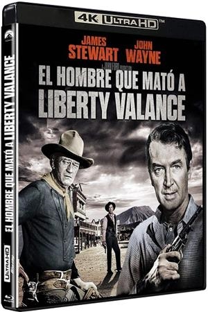 El Hombre Que Mató A Liberty Valance (+ Blu-ray) - 4K UHD | 8421394100794 | John Ford