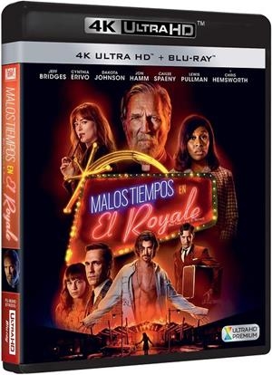 Malos Tiempos En El Royale (+ Blu-ray) - 4K UHD | 8420266022653 | Drew Goddard