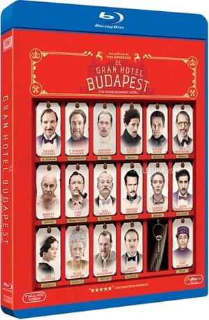 El Gran Hotel Budapest - Blu-Ray | 8420266971326 | Wes Anderson