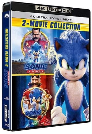 Sonic + Sonic 2: La Película (+ Blu-Ray) - 4K UHD | 8421394100879 | Jeff Fowler