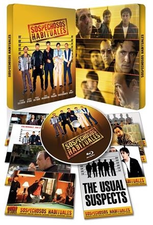 Sospechosos Habituales (Edición Metálica Limitada BD con 8 Postales exclusivas) - Blu-Ray | 8435479609348 | Bryan Singer