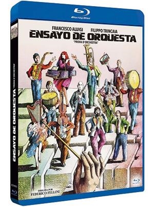 Ensayo De Orquesta - Blu-Ray | 8436555540036 | Federico Fellini