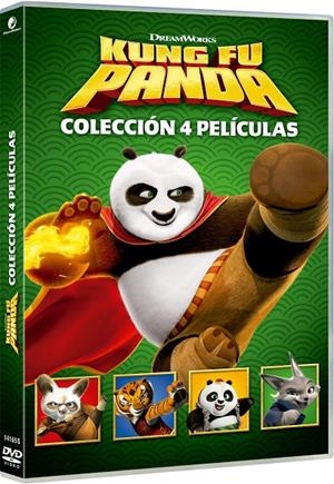 Kung Fu Panda 1-4 - DVD | 8414533141659 | Mark Osborne, John Stevenson, Jennifer Yuh, Alessandro Carloni, Mike Mitchell, Stephanie Stine