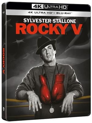 Rocky V (+ Blu-Ray) Ed. Steelbook - 4K UHD | 8414533141376 | John G. Avildsen