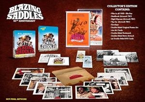 Sillas de montar calientes (Blazing Saddles) (Blu-ray / 4K Steelbook (50th Anniversary Collector's Ed.) (VO Inglés) - 4K UHD | 5051892249645 | Mel Brooks