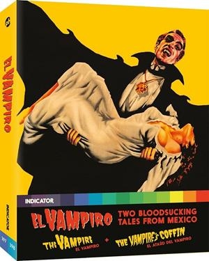 El Vampiro: Two Bloodsucking Tales from Mexico - Blu-Ray | 5060697924619 | Fernando Méndez