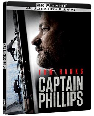 Capitán Phillips (+ Blu-ray) (Steelbook) - 4K UHD | 8414533141604 | Paul Greengrass