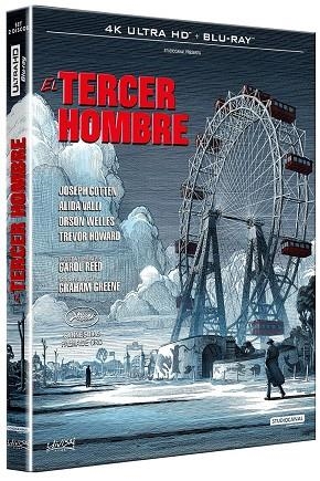 El Tercer Hombre (The Third Man) (+ Blu-Ray) - 4K UHD | 8421394301429 | Carol Reed