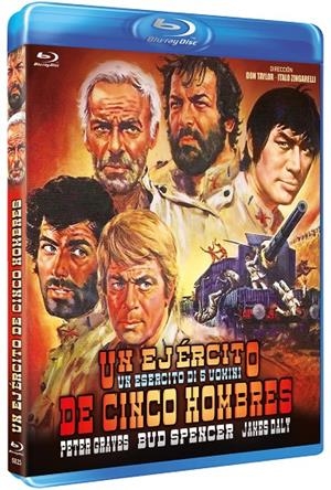 Un Ejército de Cinco Hombres (Un esercito di 5 uomini) - Blu-Ray | 8436558199231 | Don Taylor, Italo Zingarelli