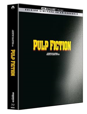 Pulp Fiction (Ed. 30 aniversario) (+ Blu-Ray) Ed. Steelbook - 4K UHD | 8421394101838 | Quentin Tarantino