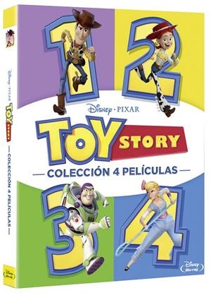 Toy Story Pack 1-4 - Blu-Ray | 8421394900844 | John Lasseter, Ash Brannon, Lee Unkrich, Josh Cooley