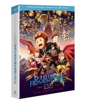 Digimon Adventure 02: The Beginning (DVD+BSO) -Edición limitada A4- - Blu-Ray | 8424365727822 | Tomohisa Taguchi