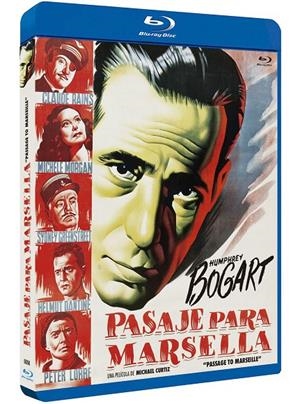 Pasaje para Marsella (Passage to Marseille) - Blu-Ray | 8436558199583 | Michael Curtiz