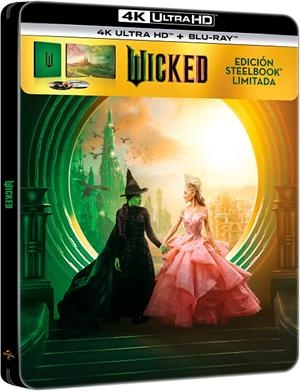 Wicked Parte 1 (+ Blu-Ray) Ed. Steelbook - 4K UHD | 8414533143684 | Jon M. Chu